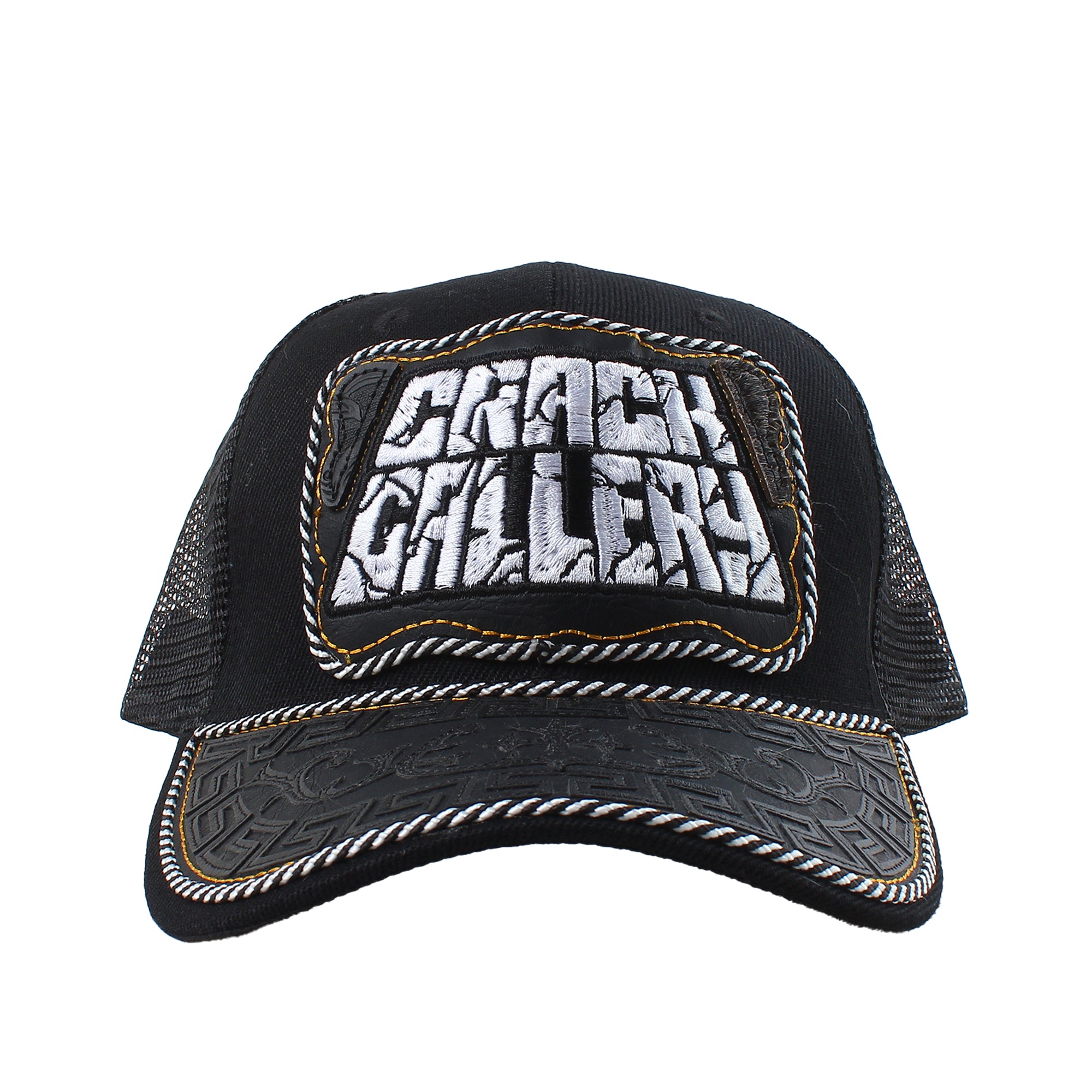 Crack Gallery - Mesh Cap - Black