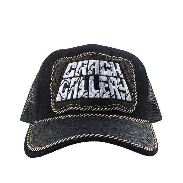 Crack Gallery - Mesh Cap - Black