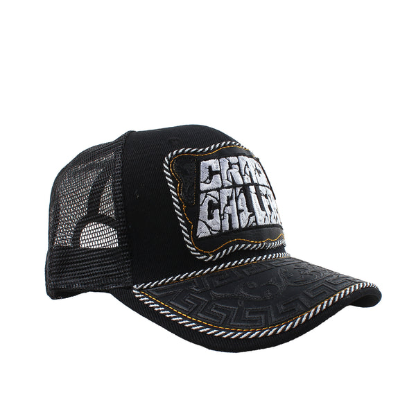 Crack Gallery - Mesh Cap - Black