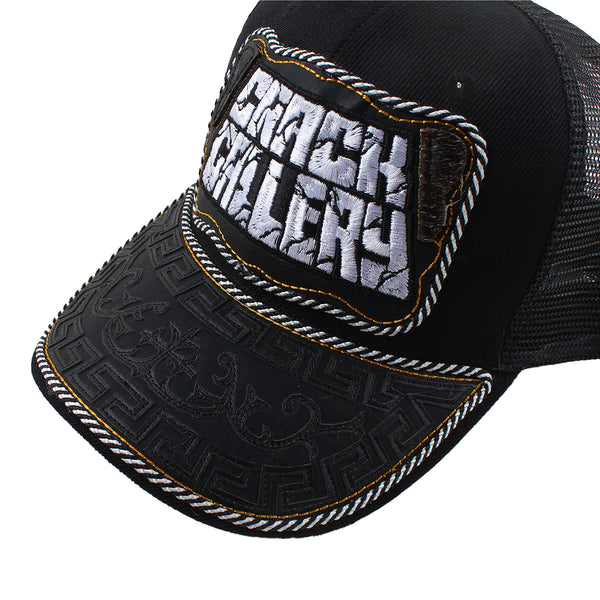 Crack Gallery - Mesh Cap - Black