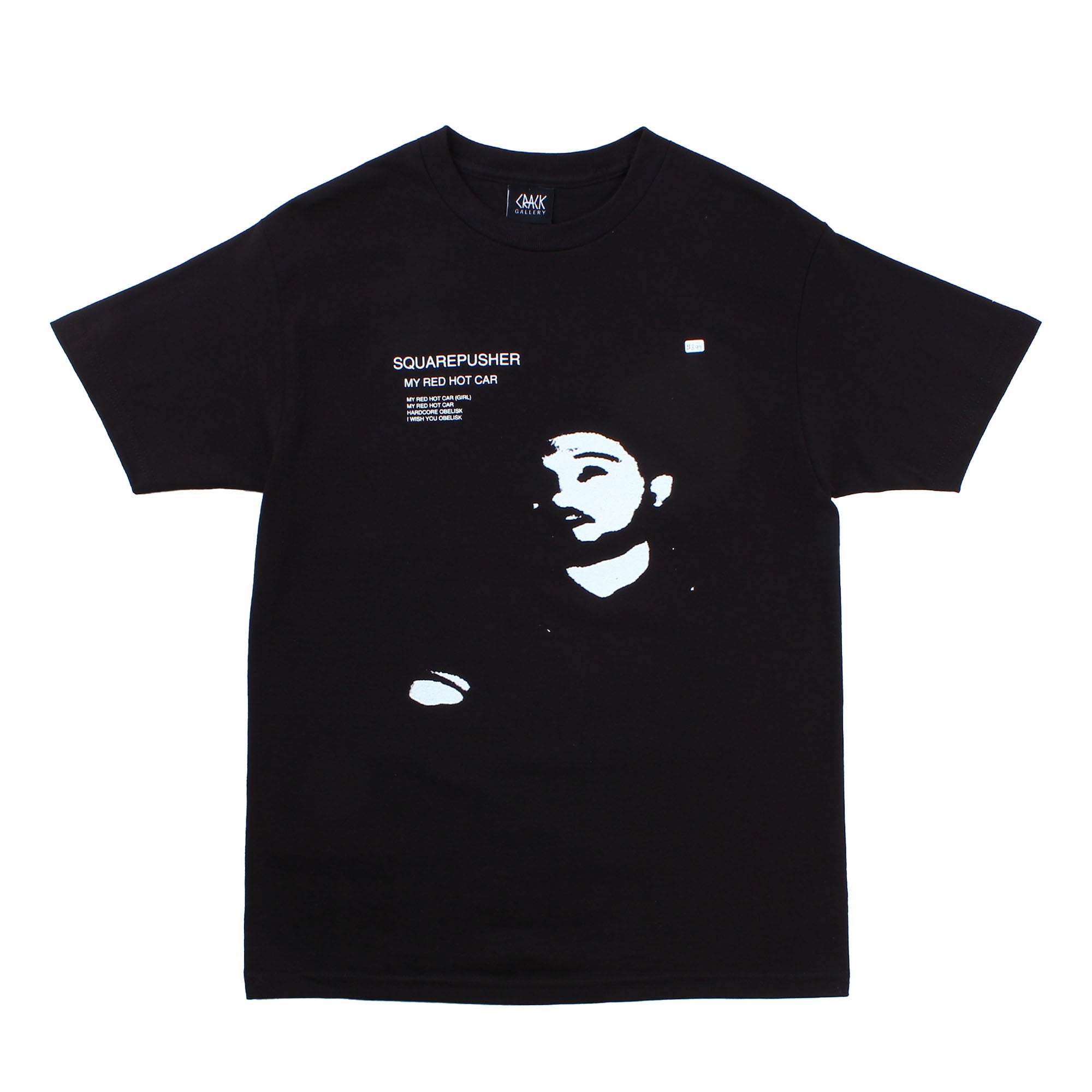 Crack Gallery - Red Hot Car T-Shirt - Black
