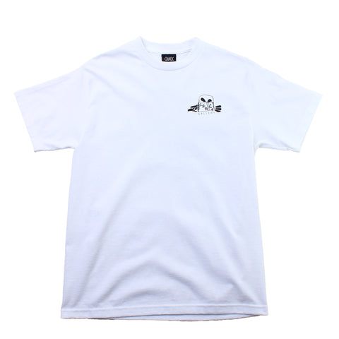 Crack Gallery & Alien Libros - Dreams Of Opulence T-Shirt - White