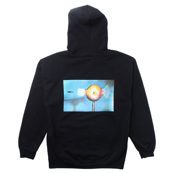 Crack Gallery - Trauma Zip Hooded Sweatshirt - Black