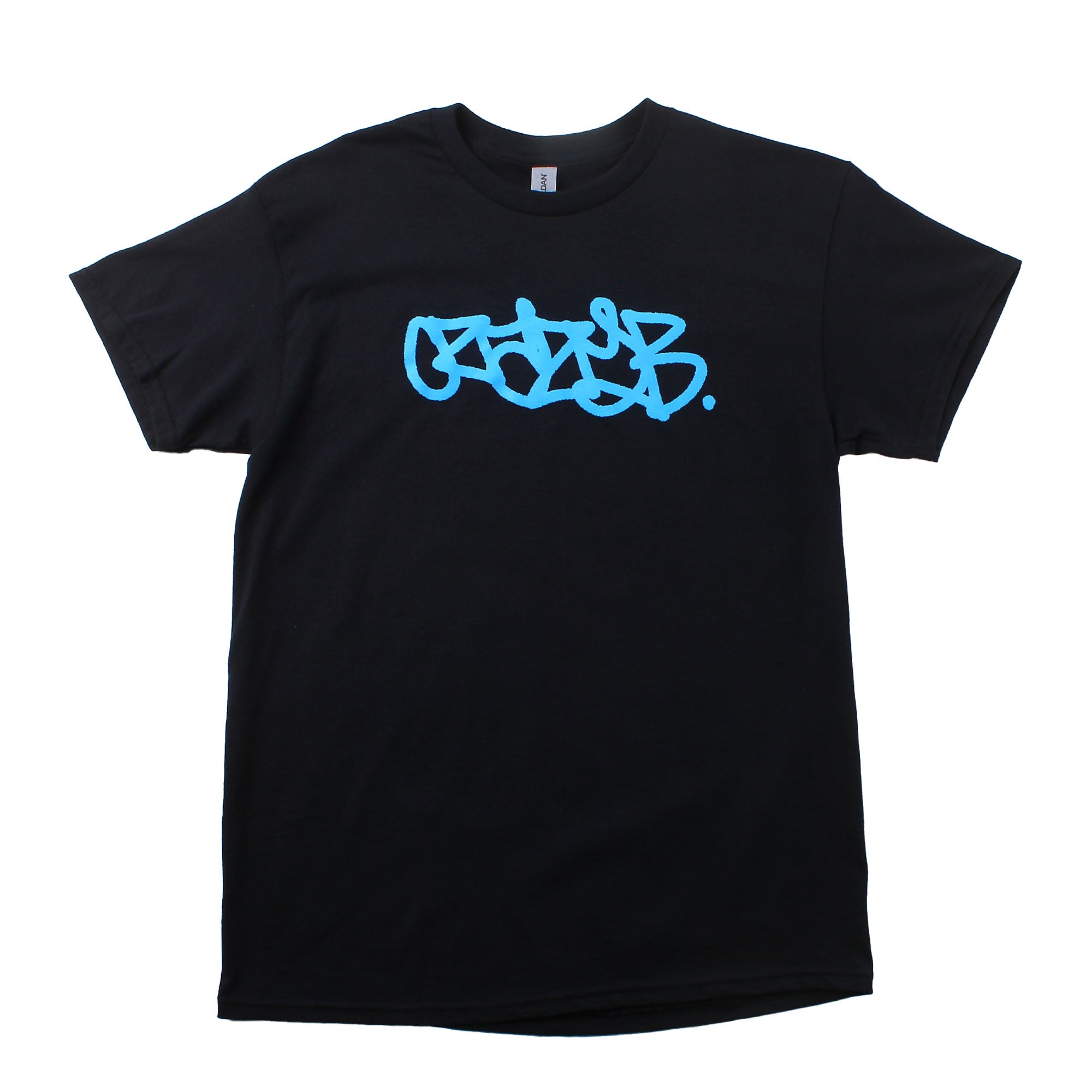 Crazy Bastard Magazine - Blue Logo Shirt - Blue