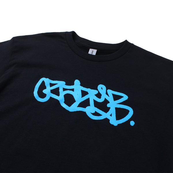 Crazy Bastard Magazine - Blue Logo Shirt - Blue