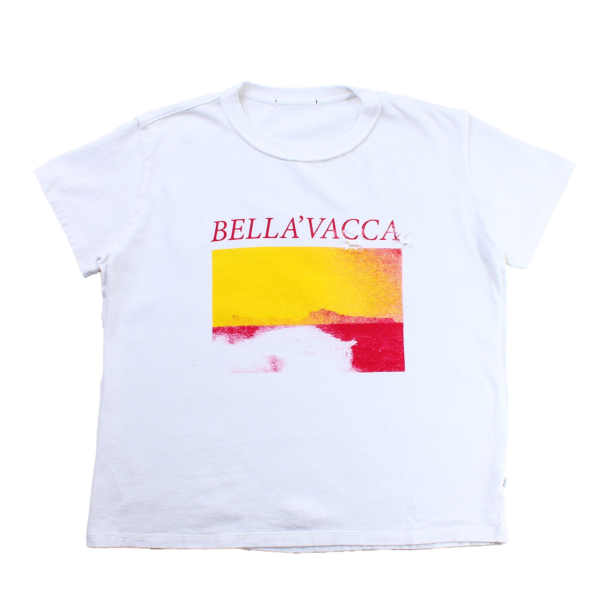 DAYTIMENOVELLA - Bella'vacca T-Shirt - White