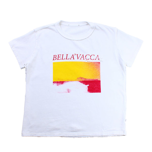 DAYTIMENOVELLA - Bella'vacca T-Shirt - White