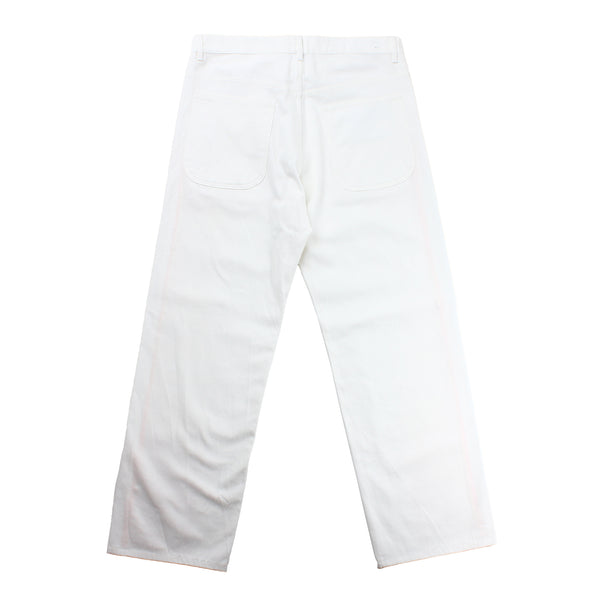 DAYTIMENOVELLA - Gradient Snake Jeans - White
