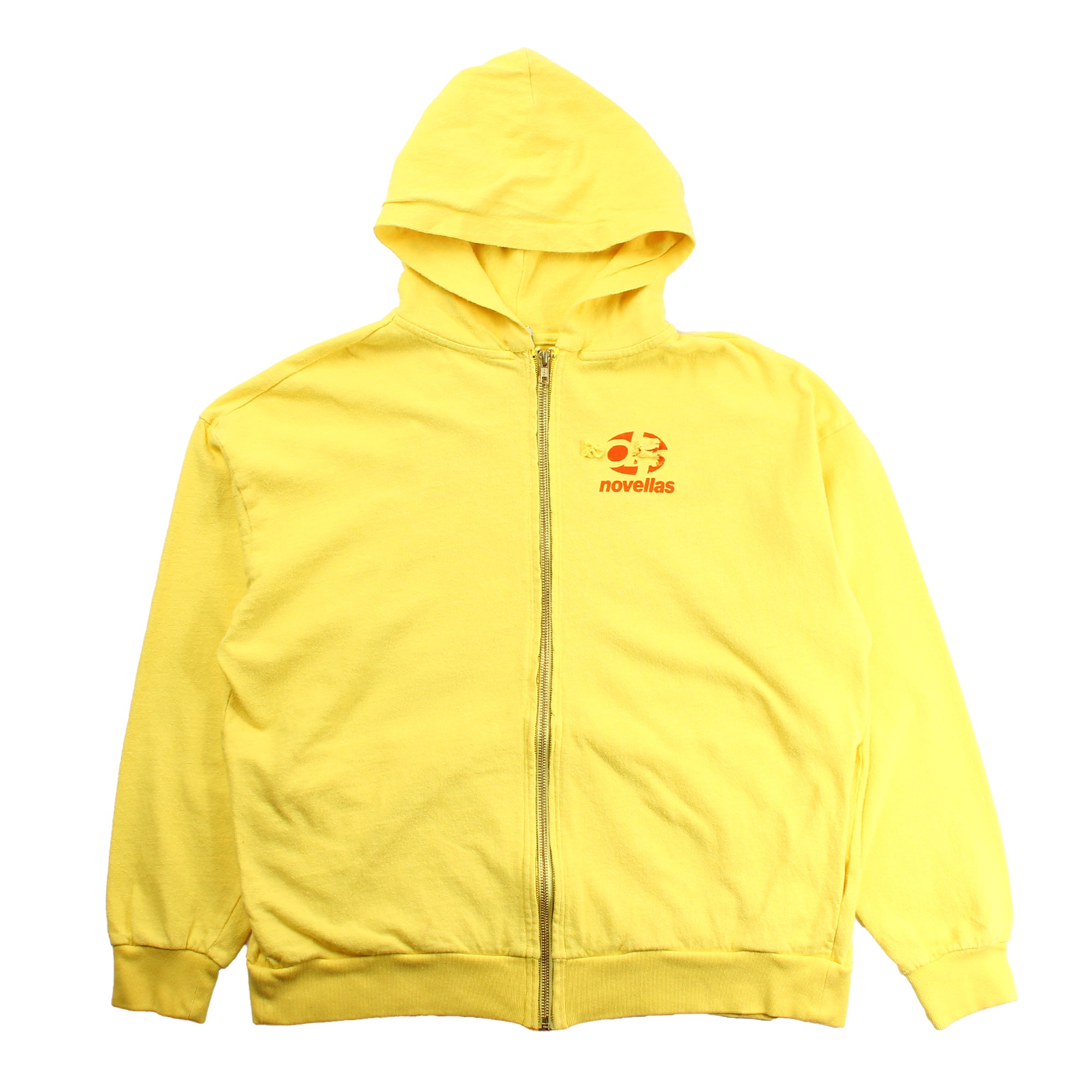 DAYTIMENOVELLA - Lemon Zip-Up T-Shirt Hoodie - Lemon