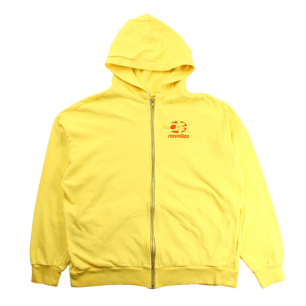 DAYTIMENOVELLA - Lemon Zip-Up T-Shirt Hoodie - Lemon