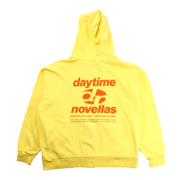DAYTIMENOVELLA - Lemon Zip-Up T-Shirt Hoodie - Lemon