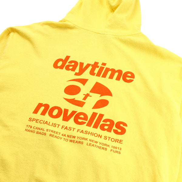 DAYTIMENOVELLA - Lemon Zip-Up T-Shirt Hoodie - Lemon