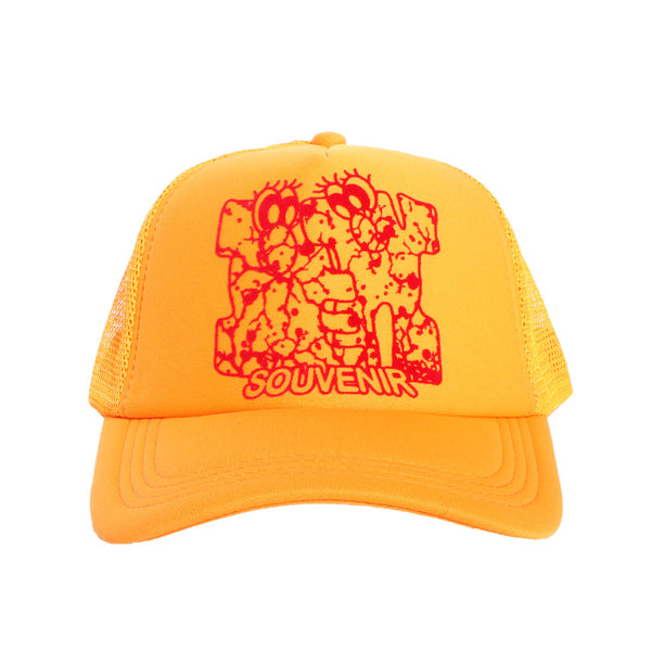 Den Souvenir - Aki Yamamoto Trucker Cap - Yellow