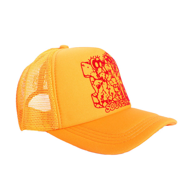 Den Souvenir - Aki Yamamoto Trucker Cap - Yellow