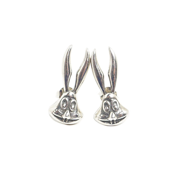 Den Souvenir - Bunny Earrings - Silver