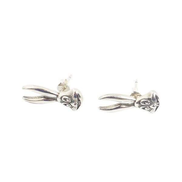 Den Souvenir - Bunny Earrings - Silver