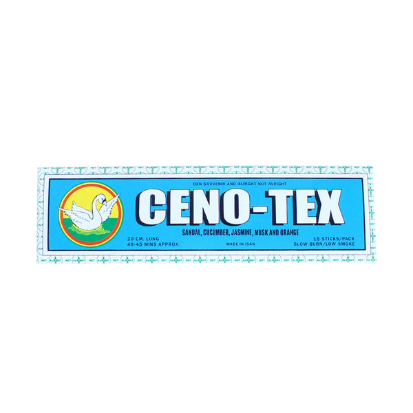 Den Souvenir & Alright Not Alright - CENO-TEX Incense Sticks
