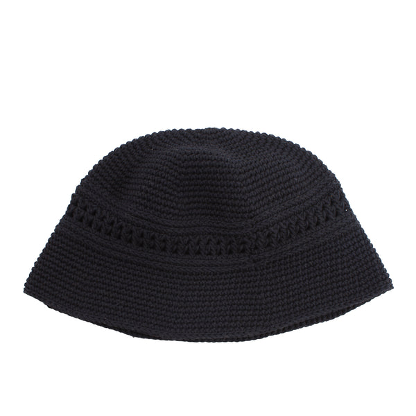 Den Souvenir - Crochet Hat - Black