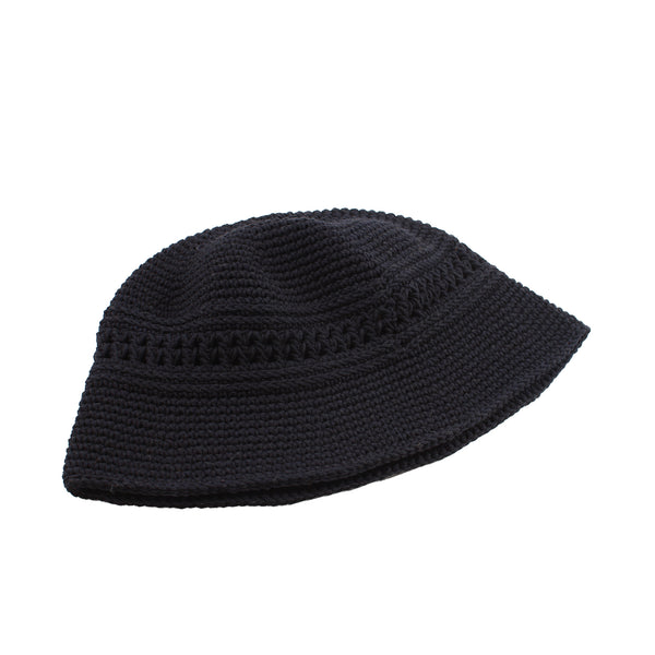 Den Souvenir - Crochet Hat - Black