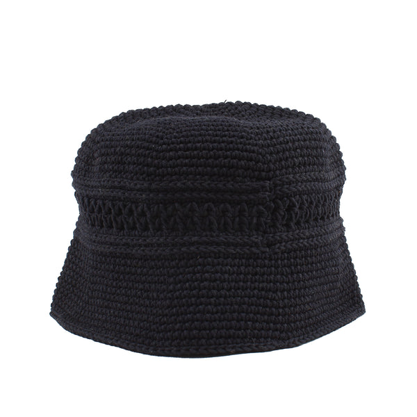 Den Souvenir - Crochet Hat - Black