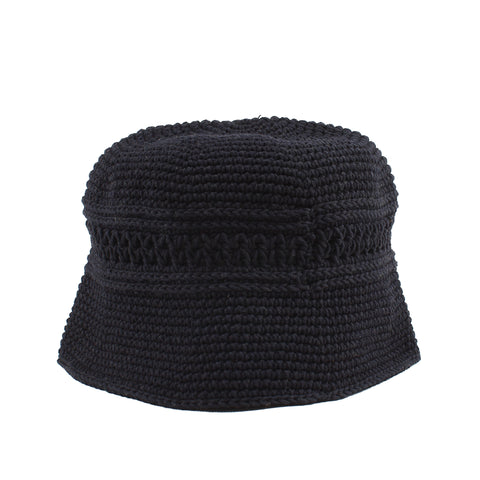 Den Souvenir - Crochet Hat - Black