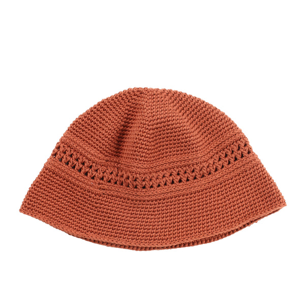 Den Souvenir - Crochet Hat - Brown