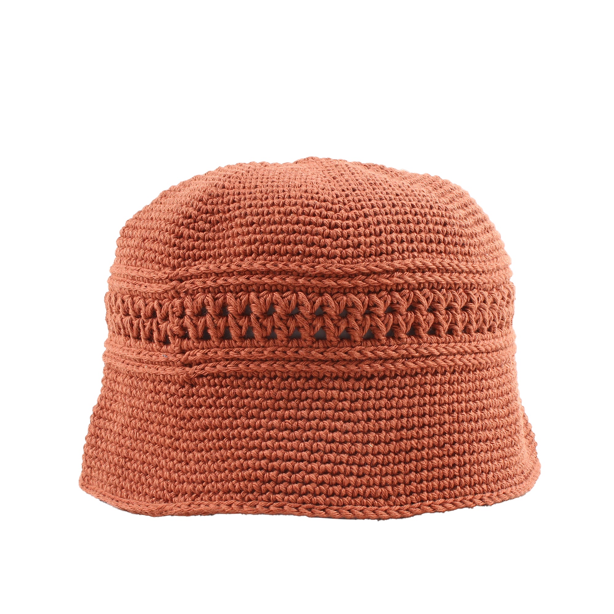Den Souvenir - Crochet Hat - Brown