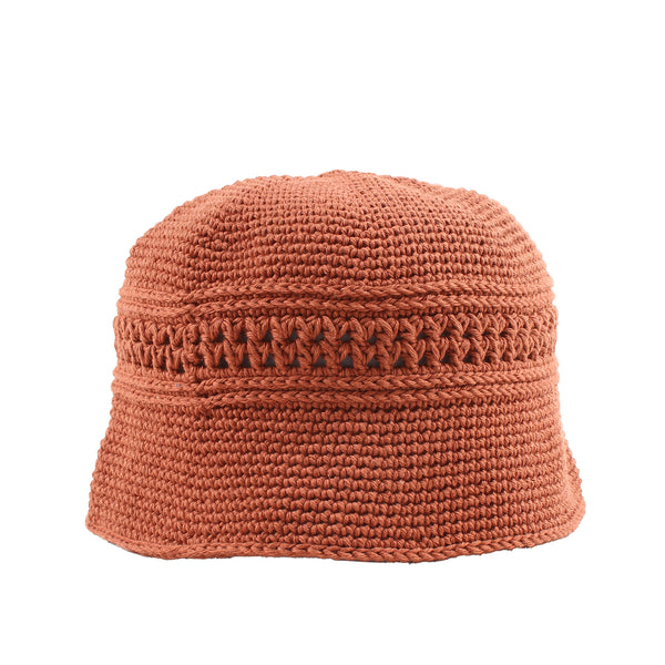 Den Souvenir - Crochet Hat - Brown