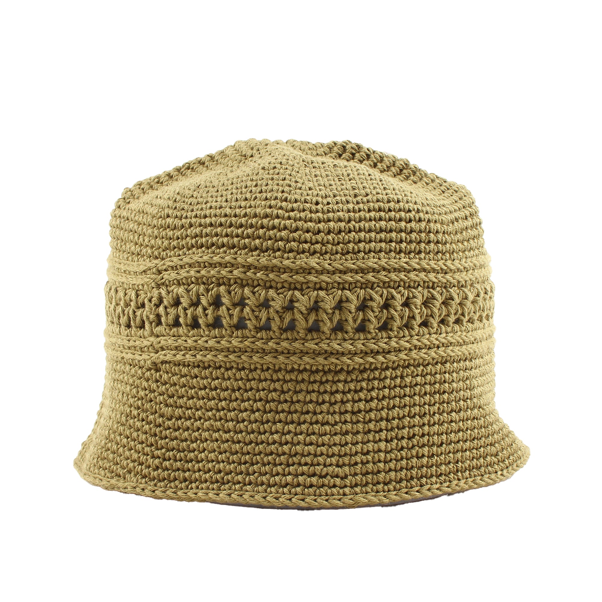 Den Souvenir - Crochet Hat - Olive