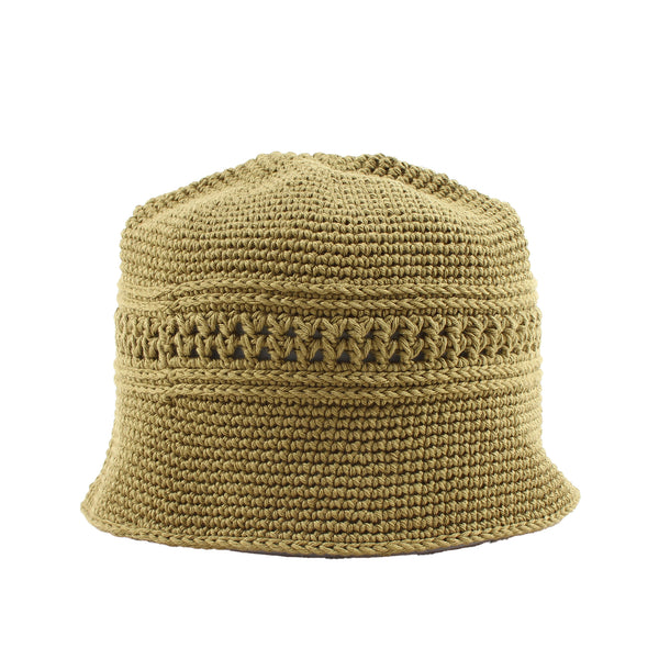 Den Souvenir - Crochet Hat - Olive