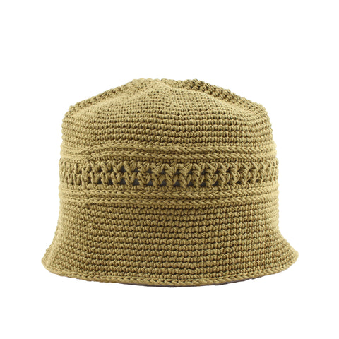 Den Souvenir - Crochet Hat - Olive