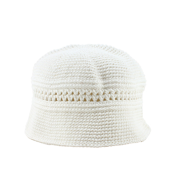 Den Souvenir - Crochet Hat - White