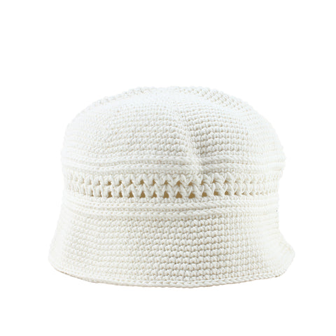 Den Souvenir - Crochet Hat - White