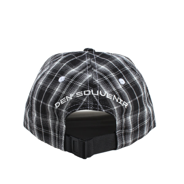 Den Souvenir - Golden Triangle Cap - Black Tartan