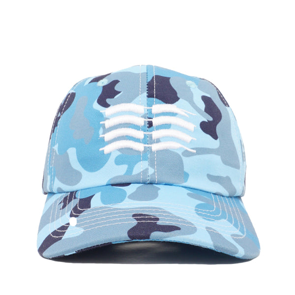 Den Souvenir - Old Logo Camo Cap - Blue