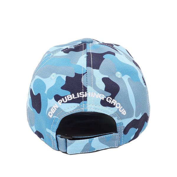 Den Souvenir - Old Logo Camo Cap - Blue