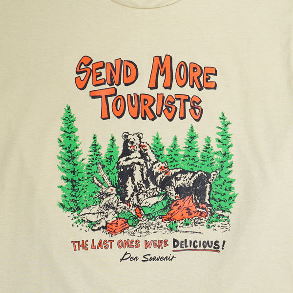 Den Souvenir - Tourist T-shirt - Vintage White