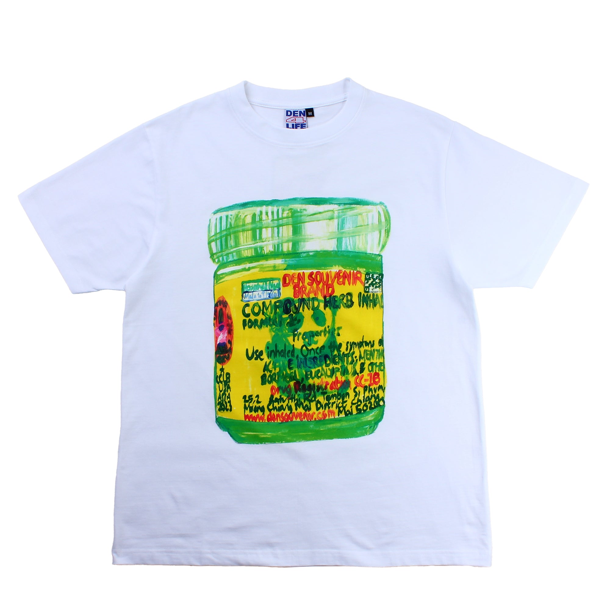 Den Souvenir - Yadom S/S T-shirt - White