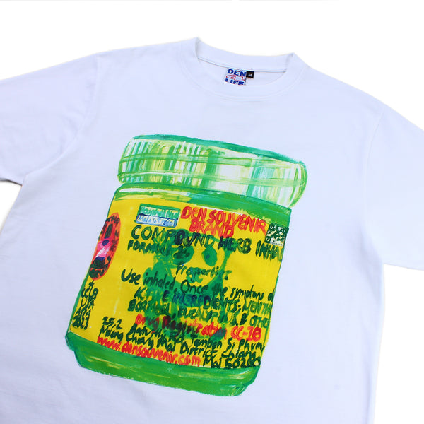 Den Souvenir - Yadom S/S T-shirt - White