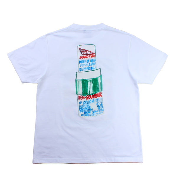 Den Souvenir - Yadom S/S T-shirt - White