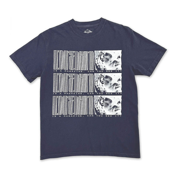 Drain - Drain Is A Magazine T-shirt - Navy