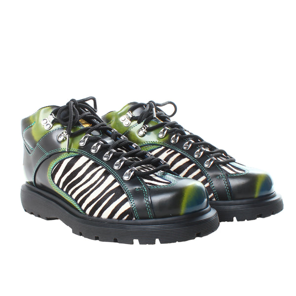 Brain Dead x Dr. Martens - Wayborne Boot - Arcadia Leather Zebra