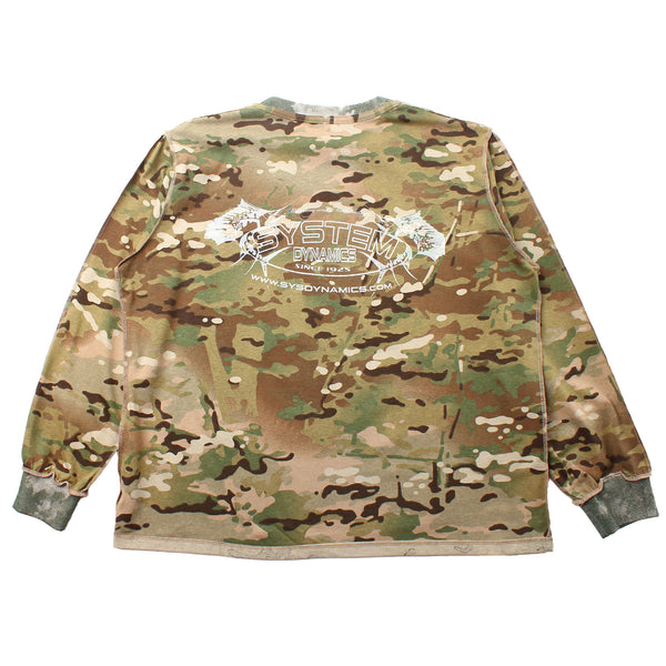 DAYTIMENOVELLA - Camo Long Sleeve T-Shirt - Camo
