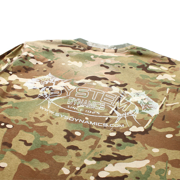 DAYTIMENOVELLA - Camo Long Sleeve T-Shirt - Camo