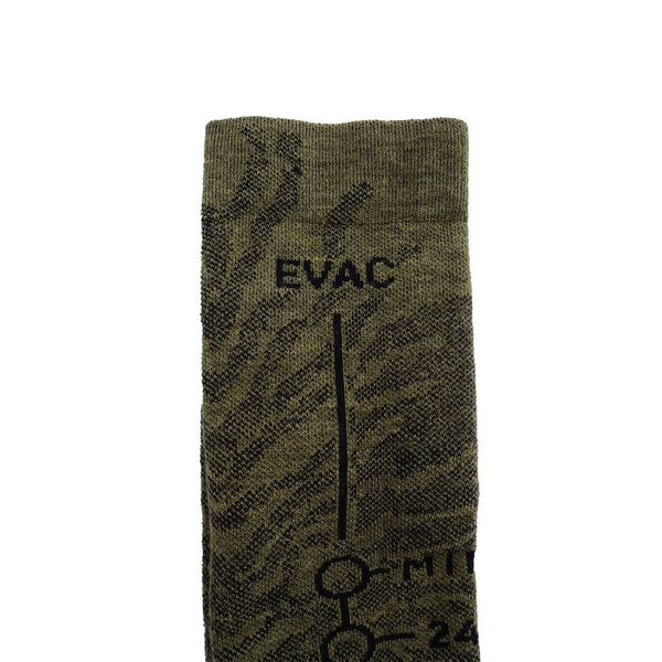 DISSENT EVAC - IQ Comfort Sock - Olive