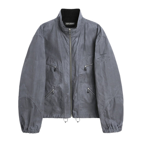 Commonside - Cropped Jacket - Washed Selvedge Denim