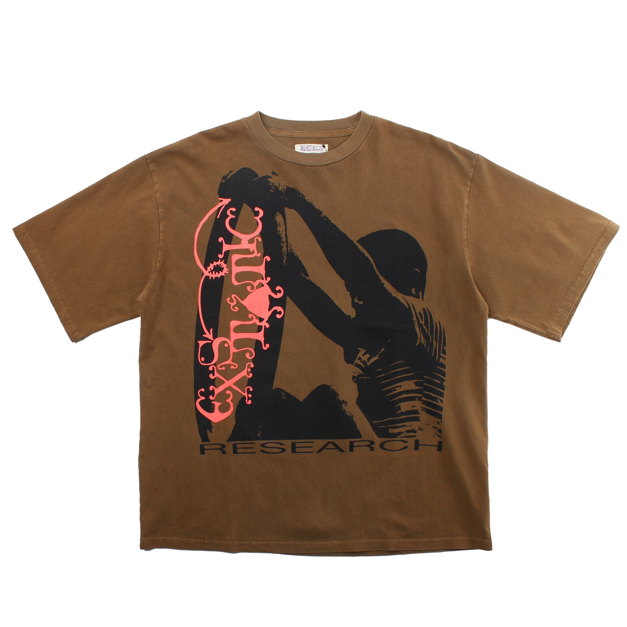 Ecstatic Research - Come Down T-Shirt - Brown