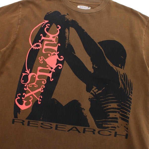 Ecstatic Research - Come Down T-Shirt - Brown