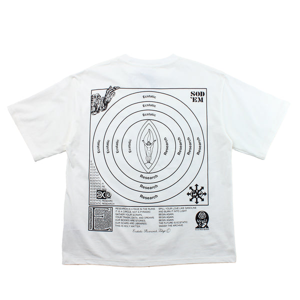 Ecstatic Research - Guide T-Shirt - White