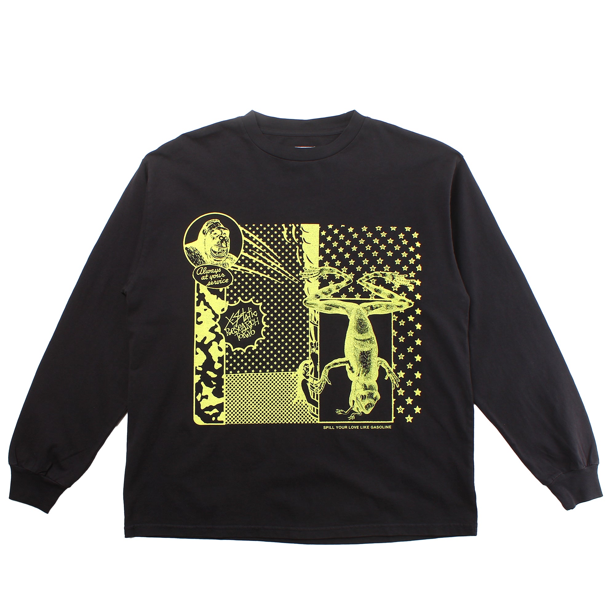 Ecstatic Research - Service L/S T-Shirt - Black